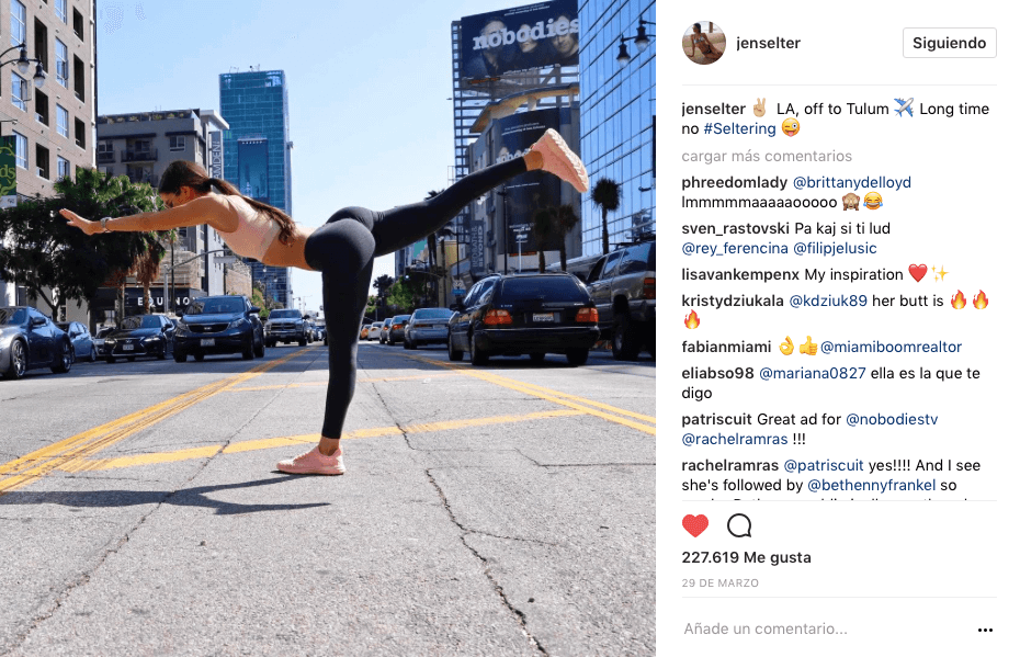 Instagram Fitness Influencer