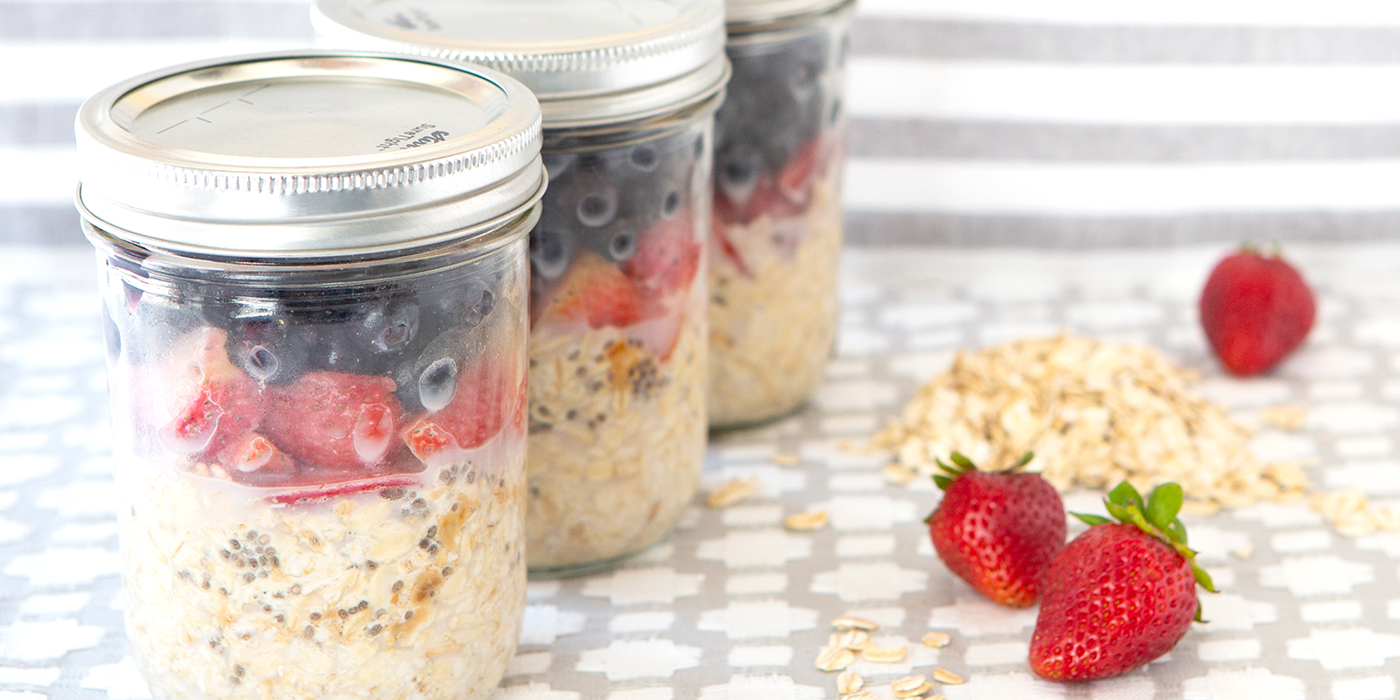 Recipe: PB&J Overnight Oats - Fitplan Blog